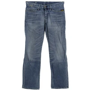 #8188 G-STAR Pantaloni Jeans Uomo CODER Loose Senza Stretch Blue Blu 33/32 - Foto 1 di 2