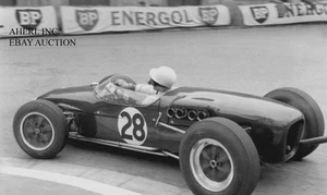 Lotus 18 Formula One & Stirling Moss - F1 Grand Prix of Monaco - 1960 - photo - Picture 1 of 1