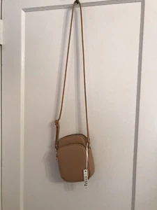 New Mali & Lili Vegan Three Compartment Crossbody Shoulder Bag - Picture 1 of 4