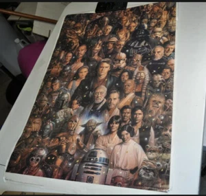Selten! Trends International #9405 2008 Star Wars Saga Poster versiegelt - Bild 1 von 4