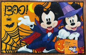 Halloween Disney Micky & Minnie Mouse Akzentteppich 20""x32"" Vampire ""BOO"" NEU MIT ETIKETT - Bild 1 von 3