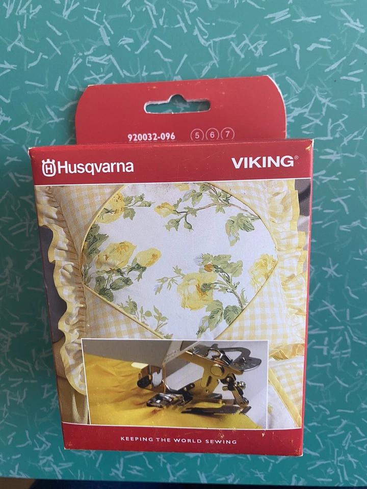 Husqvarna Viking Ruffler Foot Sewing Machine Tool Attachment 920032-096