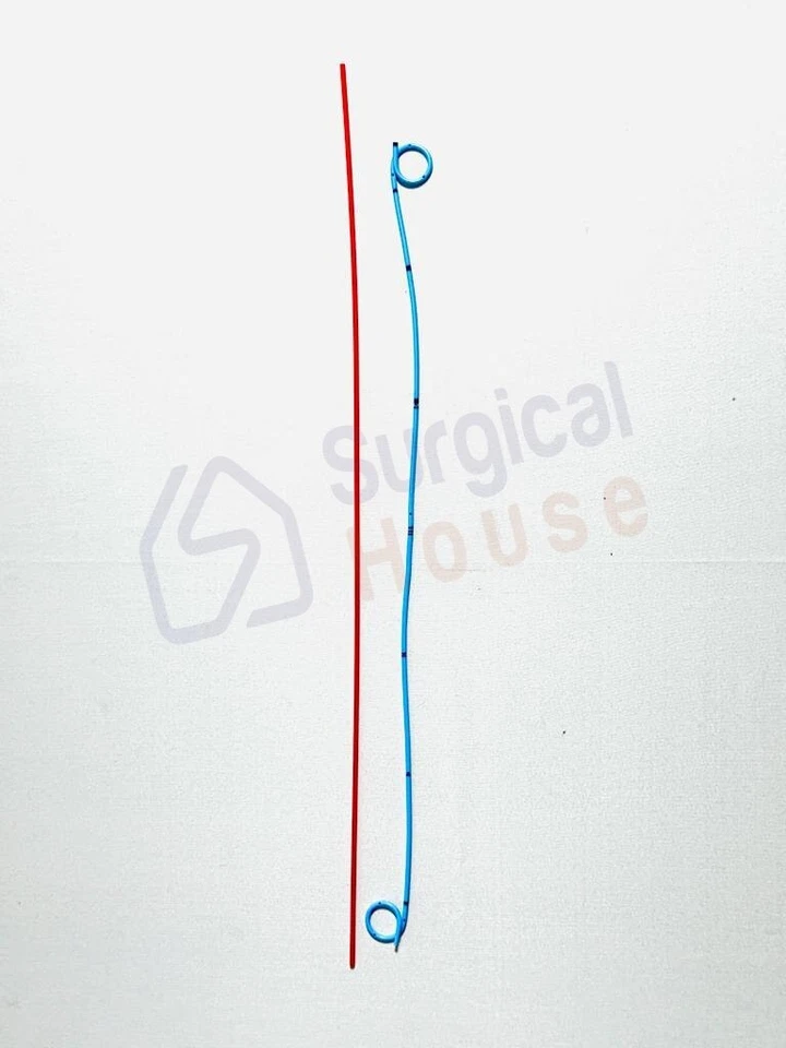 Stent DJ con empujador urología 6Fr 24cm 100 piezas Doble j s Foto 1 de 4