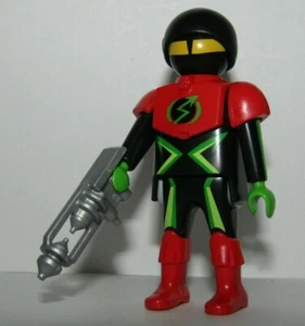 Playmobil Space Black Alien w/ weapon - discontinued - Picture 1 of 3