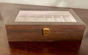 UHREN SAMMLUNG BOX / 12 KOSTENLOSER VERSAND IN USA - Bild 1 von 3