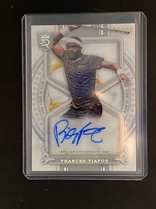 2024 Topps Royalty Tennis Frances Tiafoe The Time Is Now Acetate Auto /25 - Picture 1 of 2