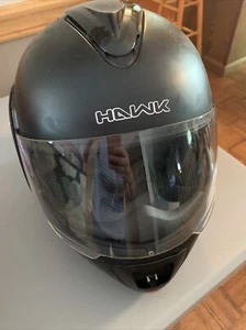 HJC C70 helmet Xl Size Black Worn Once - Picture 1 of 8