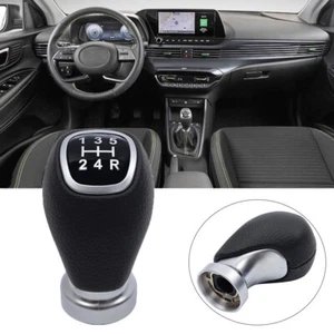 43711-B4020 5 Speed Manual Car Gear Shift Knob Fit For Hyundai i10 i20 2014-2020 - Picture 1 of 8
