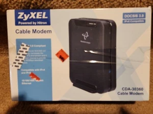 ZyXEL CDA-30360 Cable Modem DOCSIS 3.0 8x4, In Box, Hitron Technologies Spectrum - Picture 1 of 1