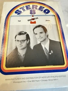 Rare Kraftwerk Ralf & Florian 8-Track Tape Cartridge 1975 Electronic Krautrock - Imagen 1 de 5