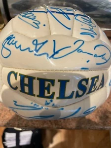 Chelsea FC - Fully Signed Football - late 1990's - Picture 1 of 4