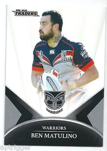 2016 NRL Traders Base Card (148) Ben MATULINO Warriors - Picture 1 of 1