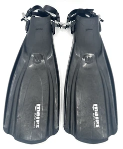 Mares Plana Avanti Scuba Fins Regular 7876B Made in Estonia Black - Picture 1 of 17