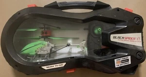 NEW Black Spider XT Tactical Wireless Indoor 2 Channel GREEN Infrared Helicopter - Picture 1 of 7