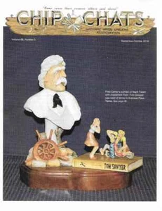 Chip Chats Magazine National Wood Carvers Association September October 2019 - Picture 1 of 2