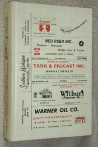 1980 Robinson's Branch County Michigan MI City Directory - Bronson, Sherwood - Imagen 1 de 6