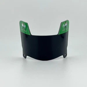 Notre Dame - Black MINI Football Helmet Visor with Black Clips 2 - Picture 1 of 2