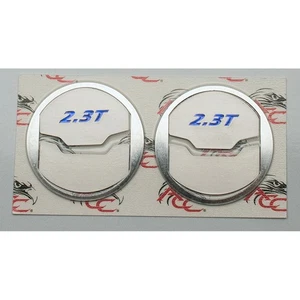 ACC A/C Vent Trim Purple C-Fiber '2.3T' Inlay fits 2015 Mustang 50th-6pc Brushed - Picture 1 of 5