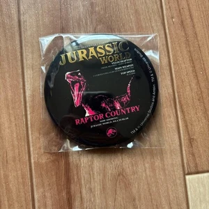 Jurassic World Can Badge Collection Raptor USJ Collectible - Picture 1 of 2