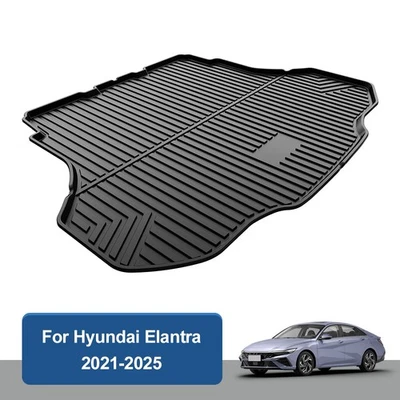 All Weather Car Accessories 3D TPE Rear Trunk Mat For Hyundai Elantra 2021-2025 Foto 1 de 4