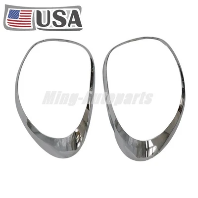 Anillo de ajuste de bisel de luz trasera izquierda+derecha para Fiat 500L Urbana 2015-20 1,4 L L4 Foto 1 de 4