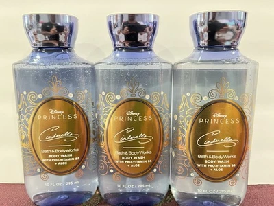 Bath & Body Works Disney Princess Cinderella Shower Gel Body Wash 10oz (3 PK) - Image 1 of 3