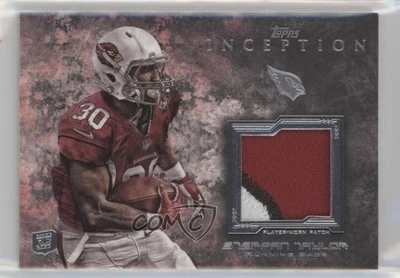 2013 Topps Inception Rookie Relics Missing Serial Number Stepfan Taylor Patch RC - Image 1 of 2