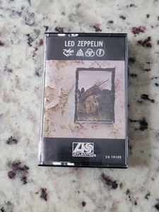 Led Zepplin IV ZOSO (Cassette, 1977, Atlantic) Classic Rock Tape With Insert - Picture 1 of 4