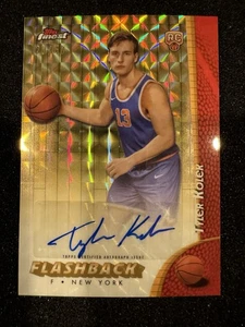 2025 Topps Finest Gold Geometric Flashback Tyler Kolek autógrafo de novato/50 - Imagen 1 de 4