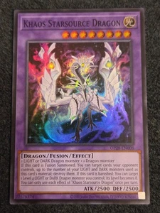 Khaos Sternenquellendrache Super Rare OP28-DE008 Yugioh NM - Bild 1 von 1