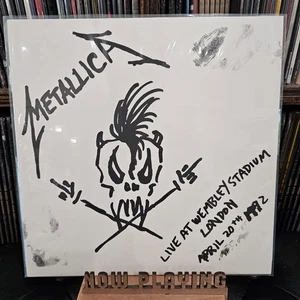 45 RPM METALLICA Live at Wembley (1992) 3 Song EP LP Vinyl Record NEW *SEE NOTES - Picture 1 of 4