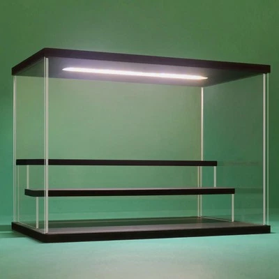 Clear Acrylic Display Case with LED Light, 3-Tier Dustproof Organizer for Col... - Image 1 of 3