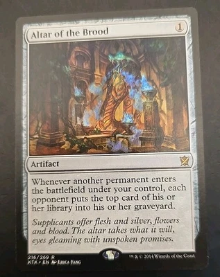 Altar of the Brood Khans of Tarkir MTG Regular Lightly Played  - Image 1 of 3