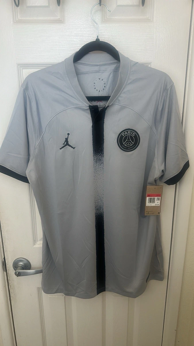 Jordan Paris Saint-Germain シャツ グレー PSG Jordan Paris Saint-Germain 2022/23 Stadium Away Jersey Light Smoke