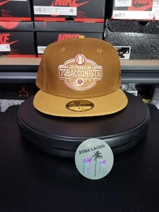 Exclusive New Era 59FIFTY Durham Tobacconists Fitted Hat 7 3/8 - Picture 1 of 5