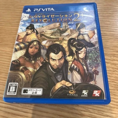 Civilization Revolution 2 + PS Vita PlayStation Vita Japan Import Used W/Case - Image 1 of 3