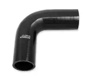Manguera de silicona de 90 grados curva de codo 2 abrazaderas goma/refrigerante/radiador/silicio - Imagen 1 de 7