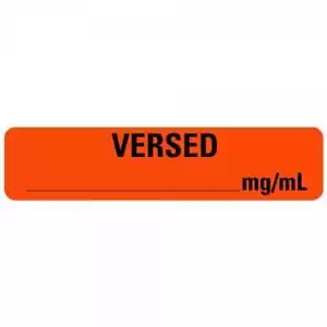 "Etiquetas versadas mg/ml .375"" x 1.625"" - Imagen 1 de 1