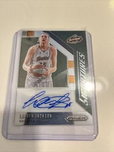 Lauren Jackson HOF 2020 WNBA Panini Prizm Signatures Certified Auto - Picture 1 of 2