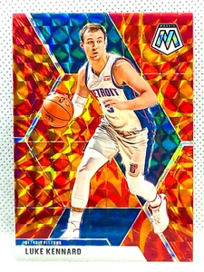 2019-20 Panini Mosaic Basketball - LUKE KENNARD #27 - Reactive Orange Prizm - Picture 1 of 2