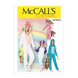 McCalls SEWING PATTERN M7852 Misses Or Girls' Unicorn & Pegasus Costume - Picture 1 of 8