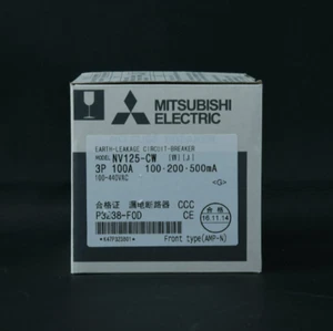 NV125-CW 3P 125A leakage protection circuit breaker - Picture 1 of 4