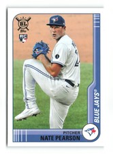 2021 Topps Big League  Nate Pearson #9    Toronto Blue Jays Baseball Card