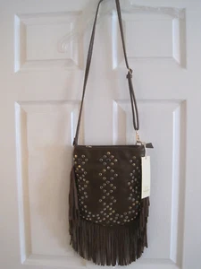 Madison West Los Angeles braune Umhängetasche Handtasche neu mit Etikett $ 55,00 - Bild 1 von 3