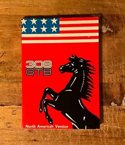Ferrari 308 Owners Manual | (127/76) | North American Version | Original - Picture 1 of 10