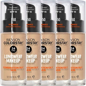 REVLON Colorstay Long Lasting Makeup Foundation with Pump - 150 Buff *PACK OF 5* - Picture 1 of 4