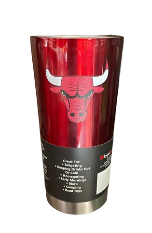 Chicago Bulls Ultra Red 20oz Travel Tumbler NBA WITHOUT LID Cover