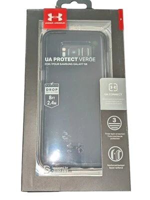 F4. Under Armour Verge Case for Samsung Galaxy S8 In Smoke. Works W/UA Connect - Image 1 of 3
