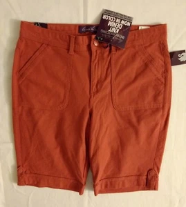 Damenshorts Erdbeere/Rhabarber Größe 12 von Gloria Vanderbilt neu mit Etikett! - Bild 1 von 3
