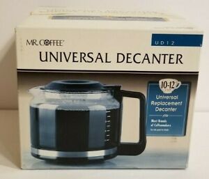 Vintage NOS 1999 Mr. Coffee Universal 10-12 Cup Replacement Decanter UD12 NIB